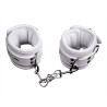 BDSMaster Menottes de chevilles Cuff Bomb Blanches 